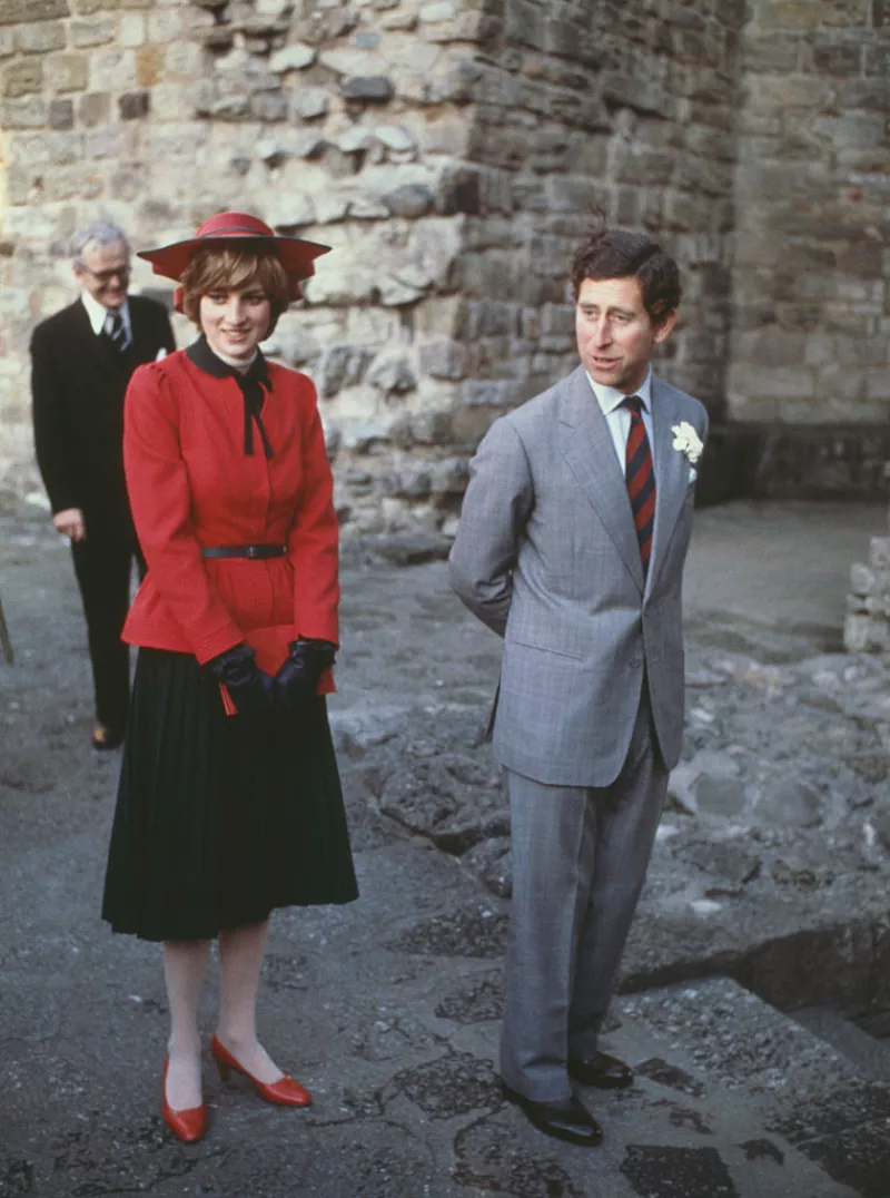 Princesa Diana y el príncipe Carlos 