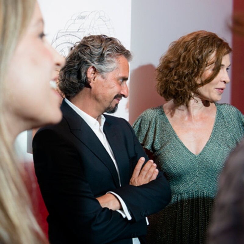 Miguel Ángel Aragonés y Ana Aragonés.