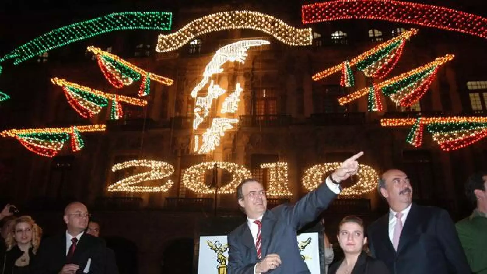 iluminación Zócalo