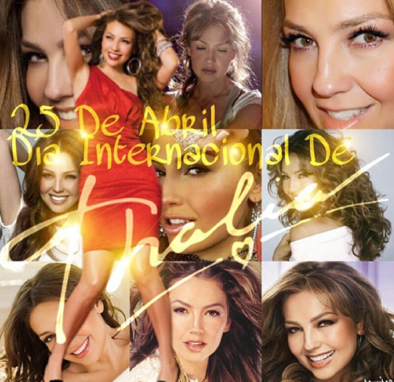 Thalía agradeció a sus fans el cariño a lo largo de estos años.