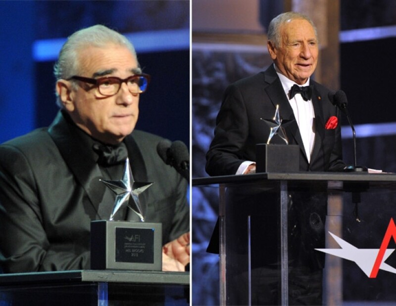 Martin Scorsese anuncia el premio para el reconocido de la noche: Mel Brooks.