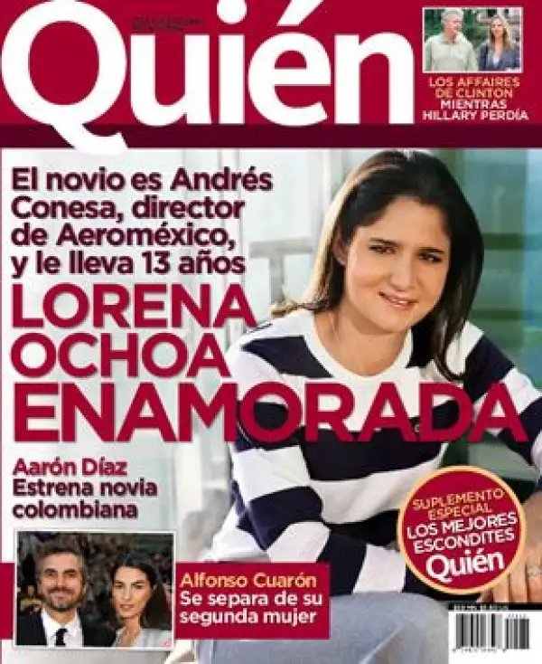 La portada de la revista Quién en donde se dio a concer el noviazgo se publicó en junio del 2008.