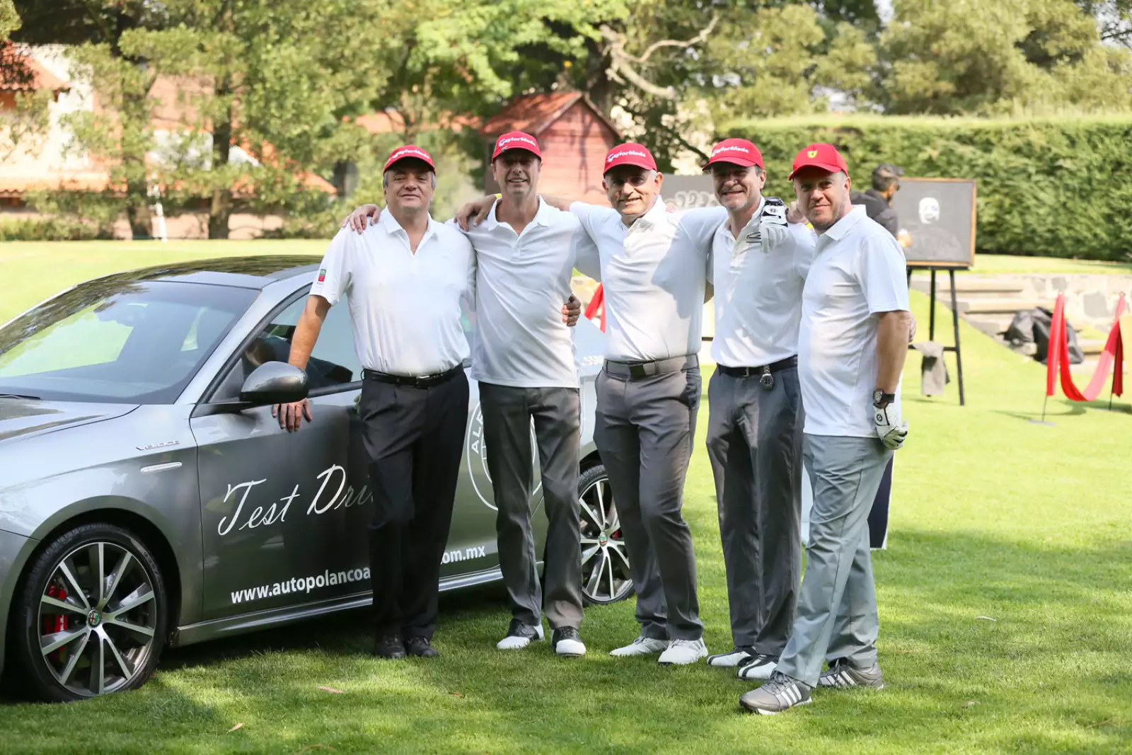 X aniversario del Torneo de Golf Italia Ferrari México