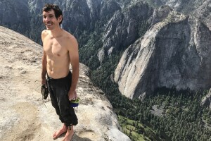 En la cima.