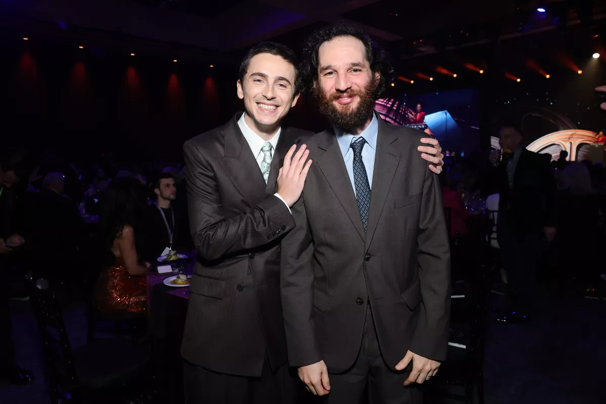 Timothée y Josh Safdie
