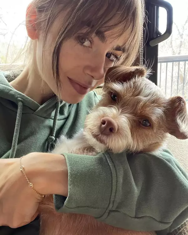 La actriz Lily Collins