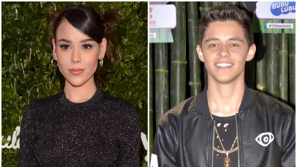 Danna Paola y Alex Hoyer