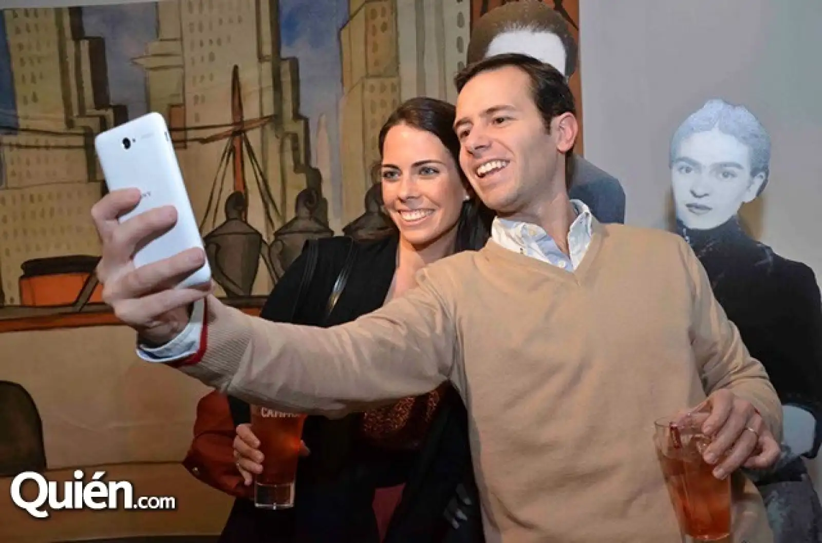María Moreno y Borja de Alarcón.