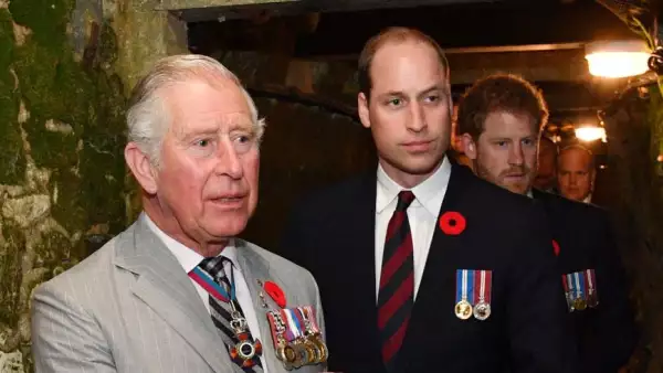 Príncipe Carlos, Príncipe William y Príncipe Harry