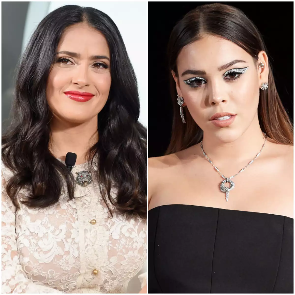 Salma Hayek y a Danna Paola