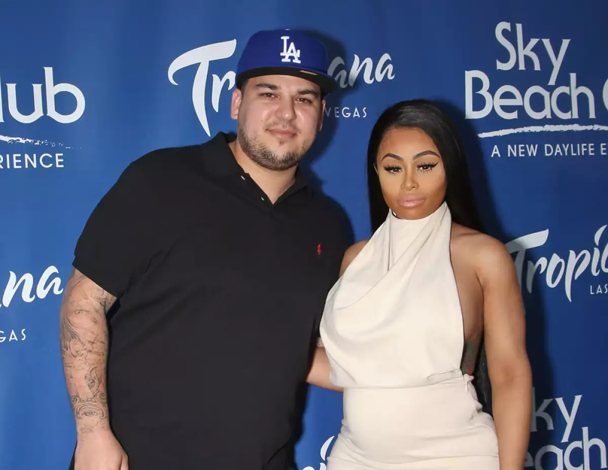 Rob Kardashian y Blac Chyna
