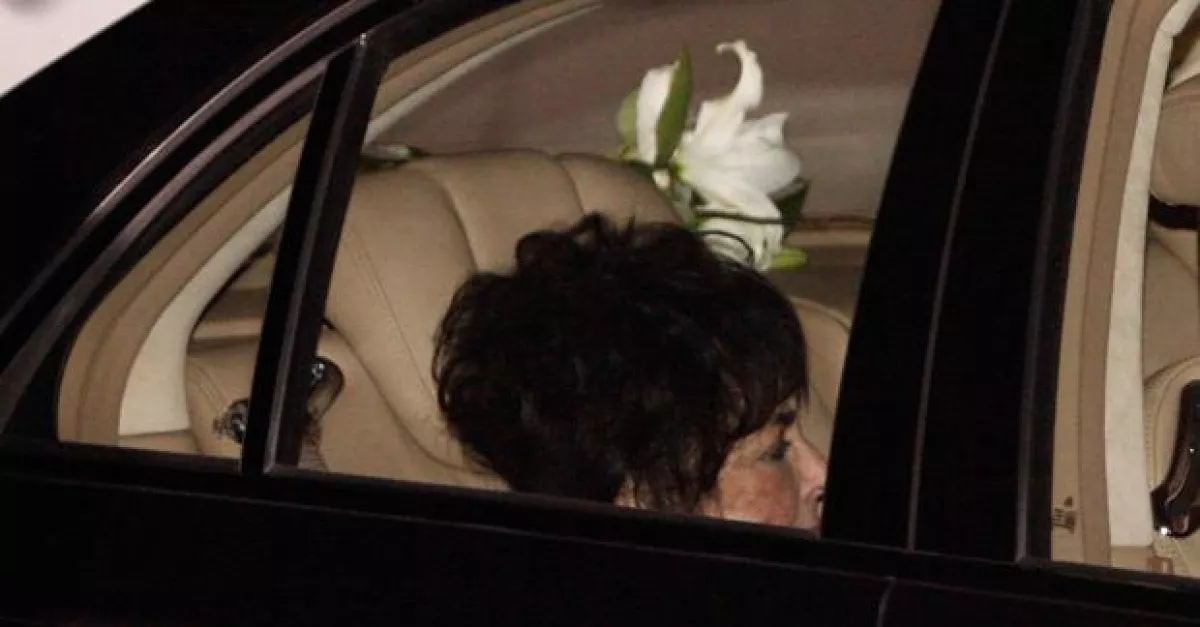 Elizabeth Taylor, gran amiga de Michael, no pudo faltar al adiós definitivo a la estrella.
