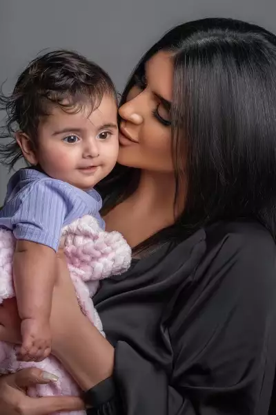 La princesa Sheikha Mahra de Dubai y su hija Mahra