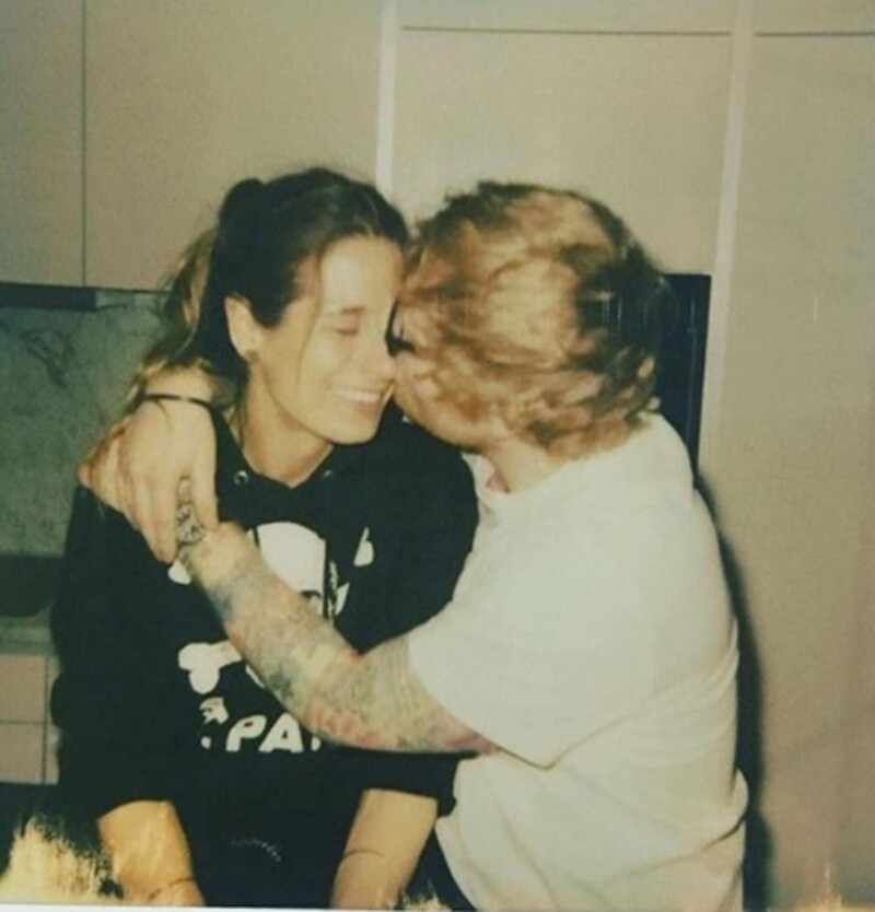 Resultado de imagen para ed sheeran y su esposa