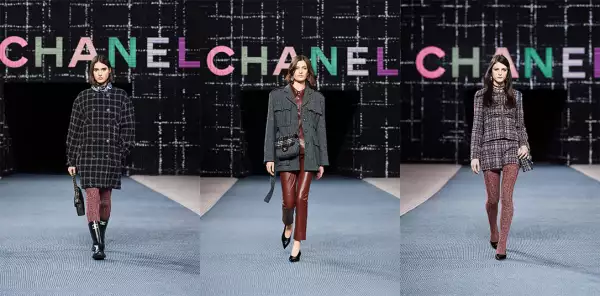chanel fw22 tweed