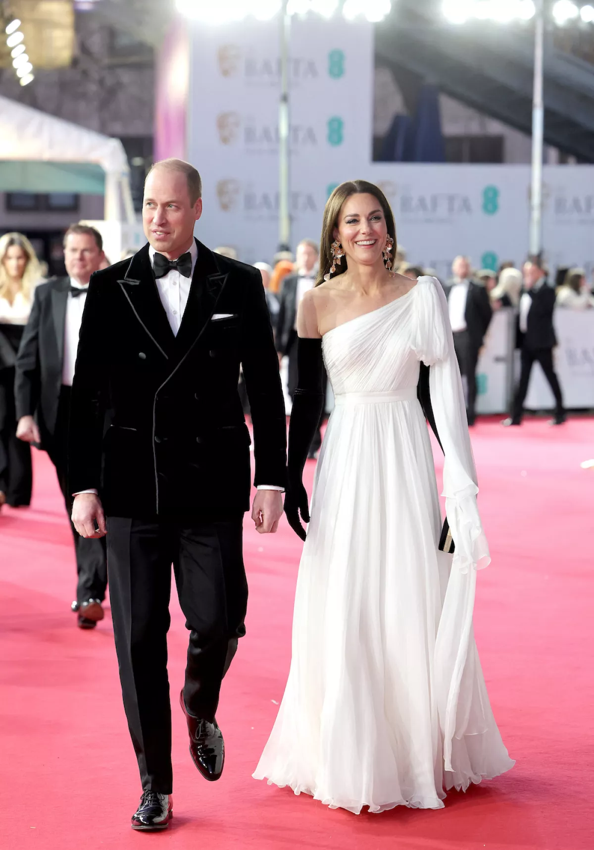 BRITAIN-ENTERTAINMENT-FILM-AWARDS-BAFTA-ROYALS