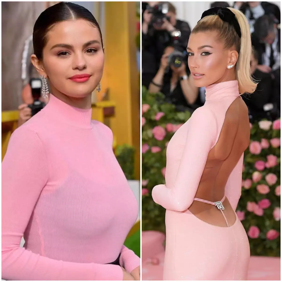 Selena Gomez y Hailey Bieber