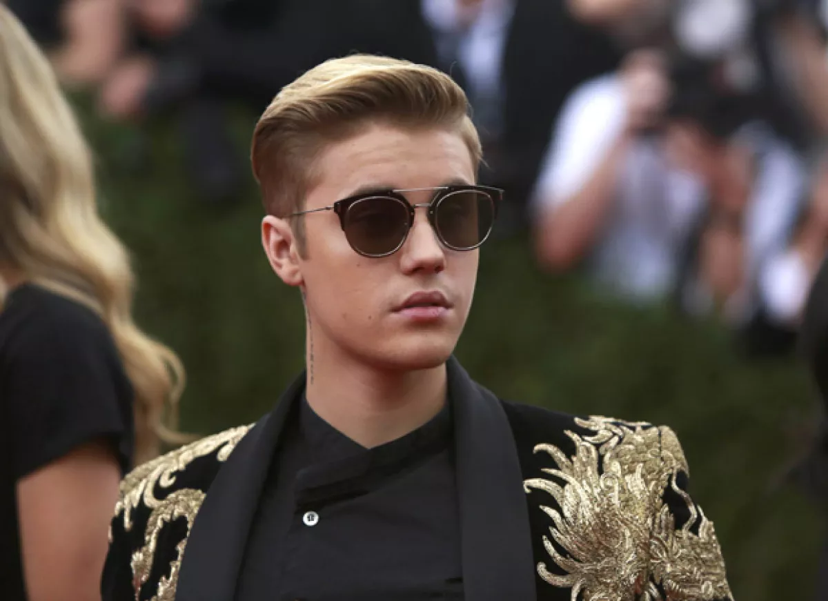 Justin durante la gala del MET a principios de mayo.