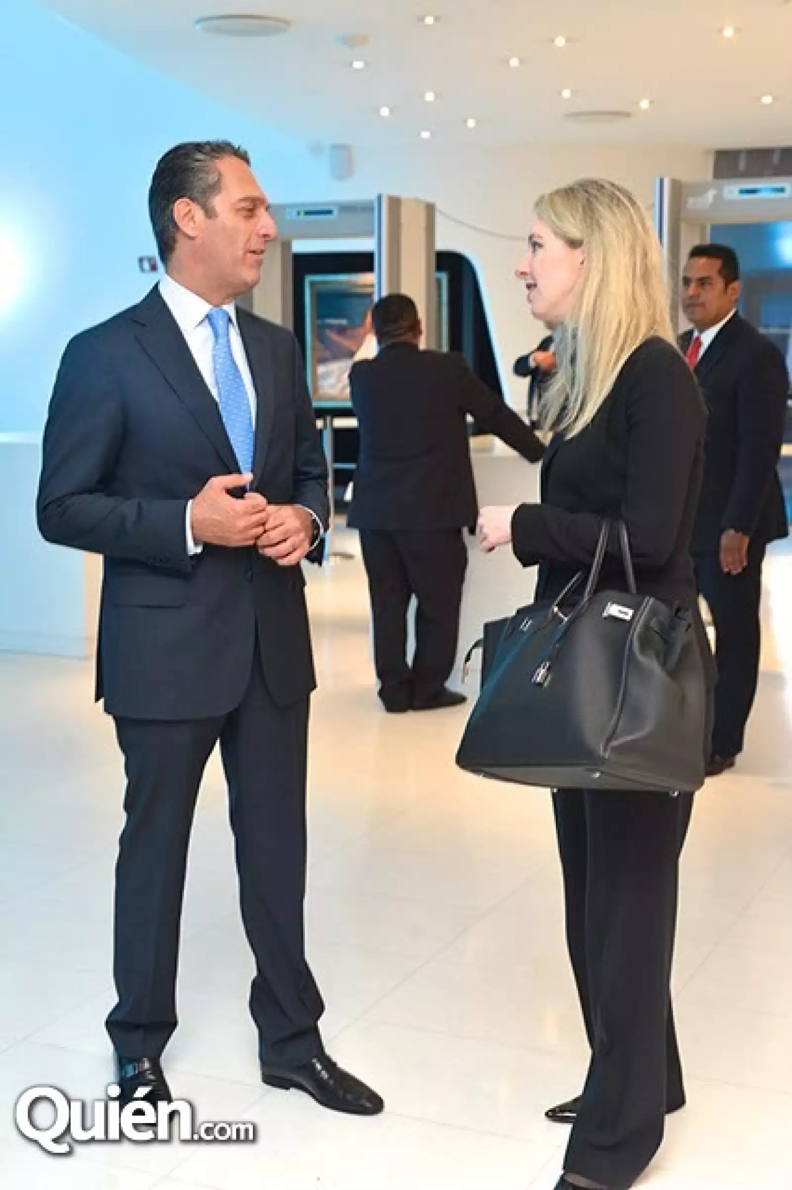 Carlos Slim Domit y Elizabeth Holmes.