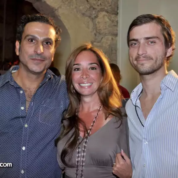 Jesús Guerra, Mercedes Kontos y David Chmilevsky Kontos