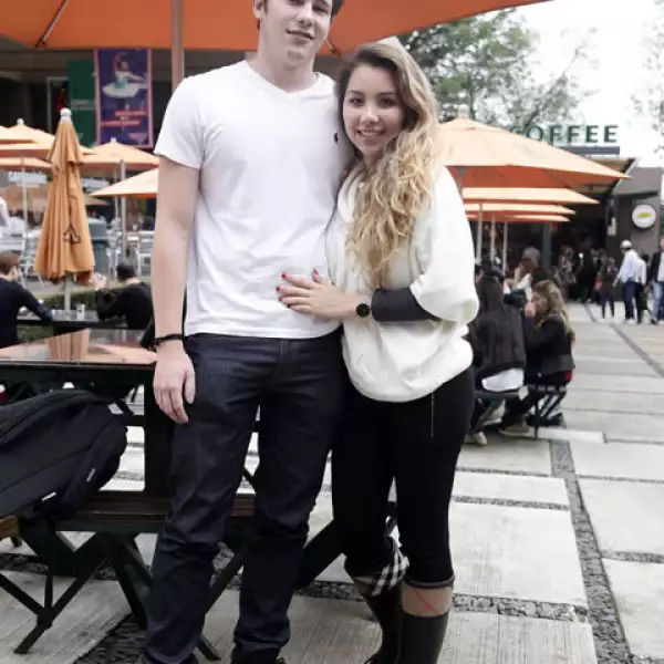 Simón Blervaque y Melissa Galván