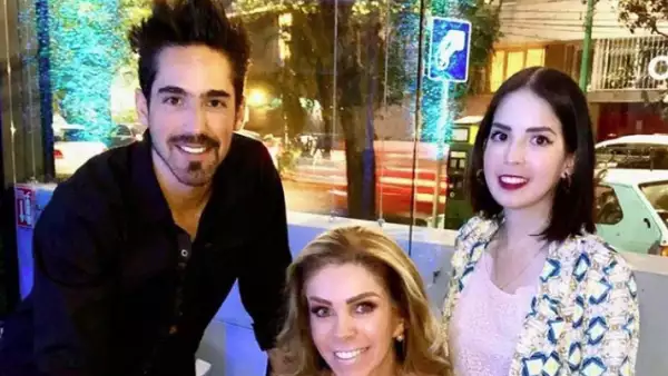 José Luis, Rocío Sánchez Azuara y Daniela