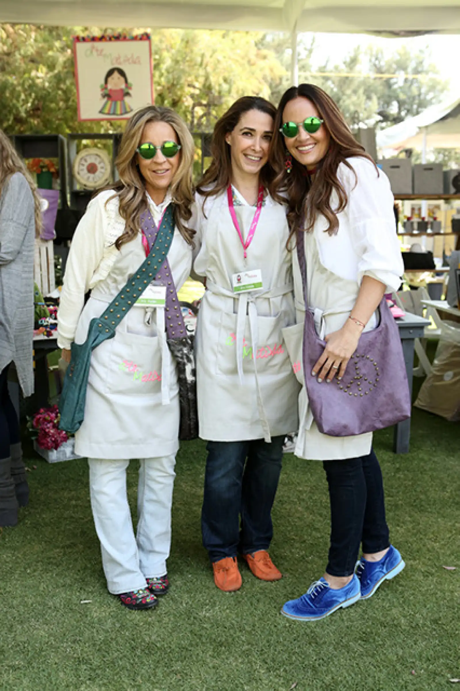 Valeria Araujo, Marcela Iragorri y Vanessa Díaz