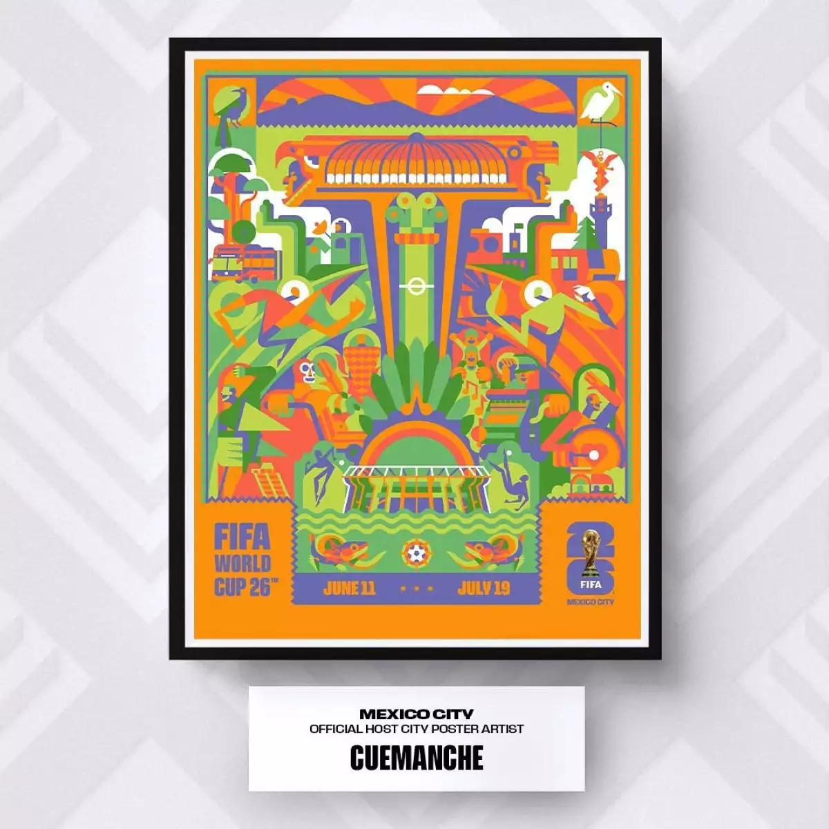poster mundial 2026 cdmx