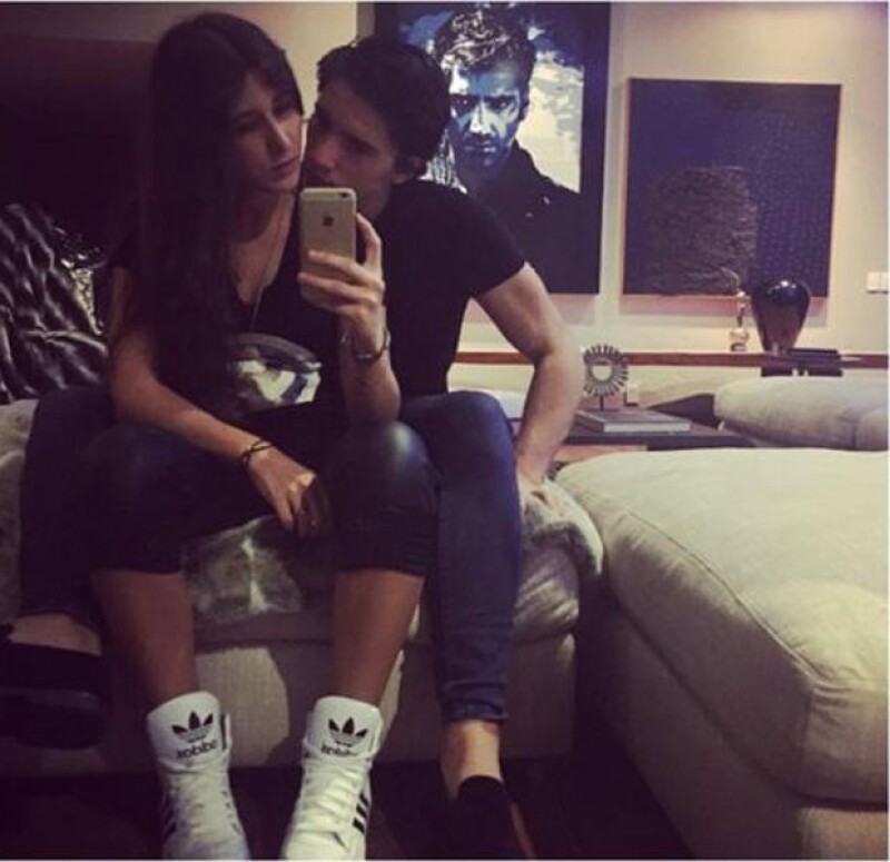 La pareja inició su romance en 2012.