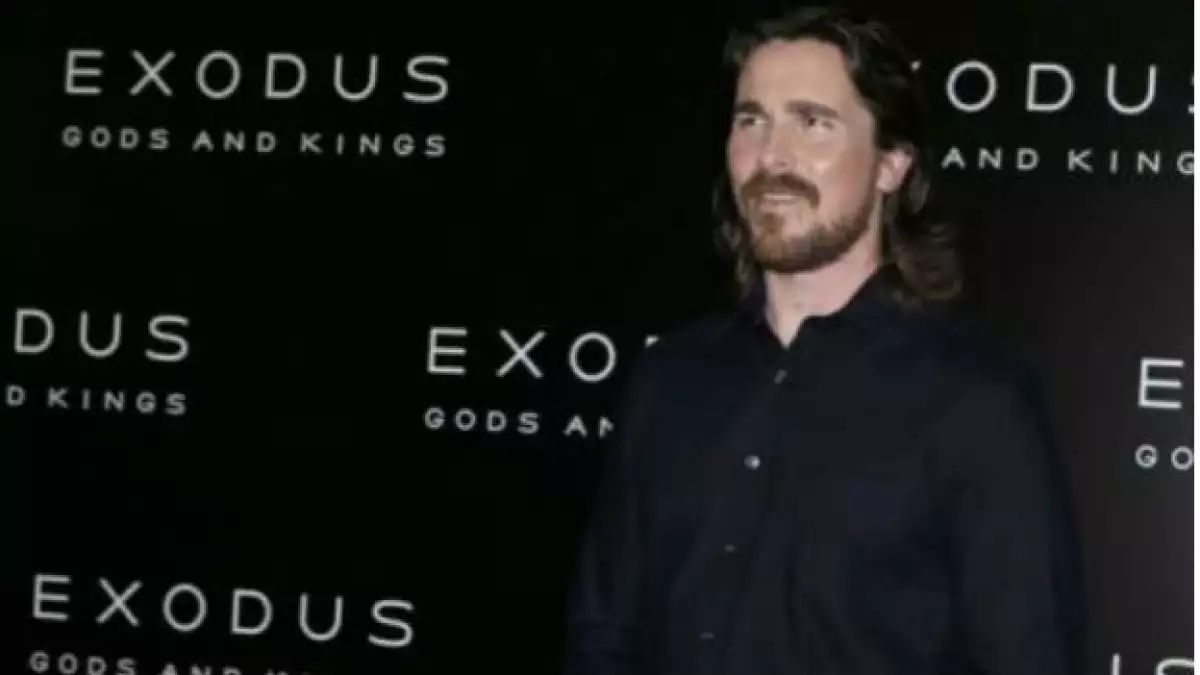 Bale en la presentación de exodus