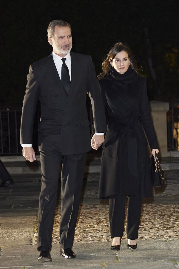 Spanish Royals Attend Placido Arango's Funeral
