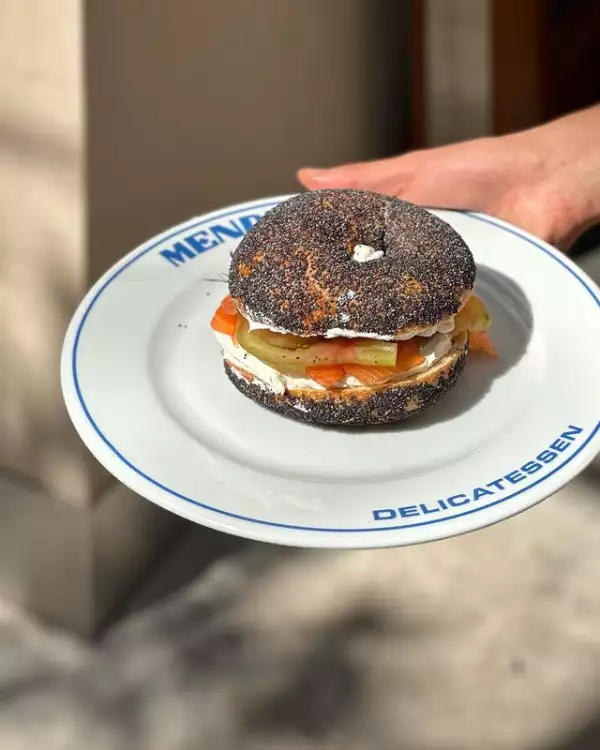 Bagel de salmón en la CDMX