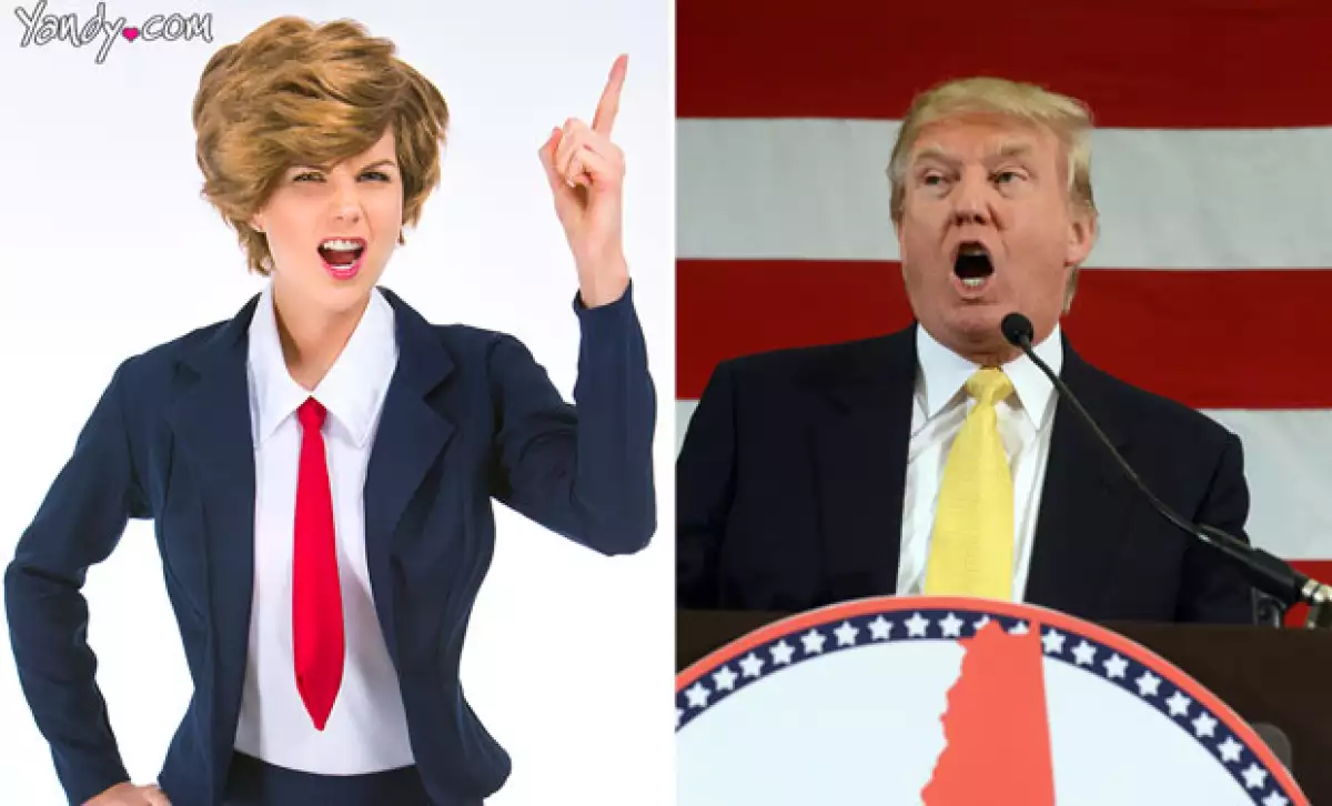 Al igual que Caitlyn Jenner, el candidato republicano tendrá su propio disfraz este año, aunque el de él será mucho más atrevido.