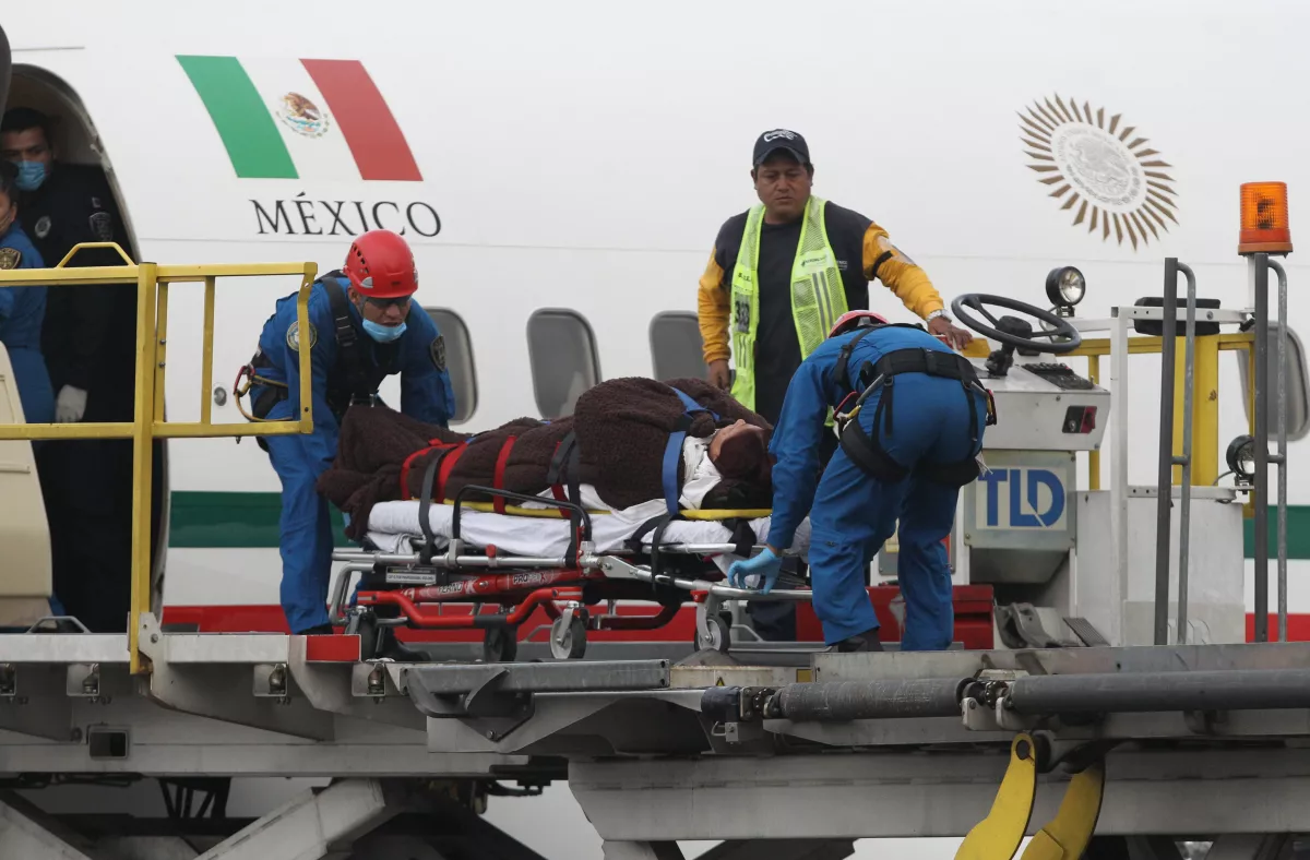 Una de las connacionales heridas durante el ataque perpetrado por fuerzas de seguridad egipcias.