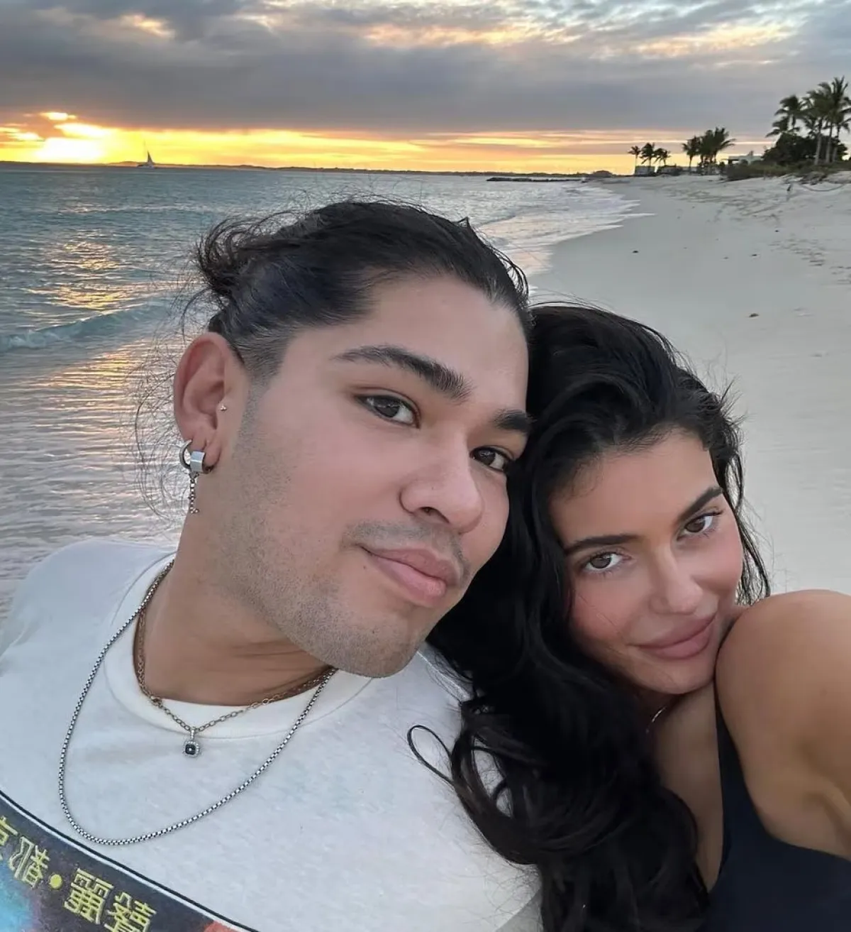 Kylie Jenner y Jesús Guerrero 