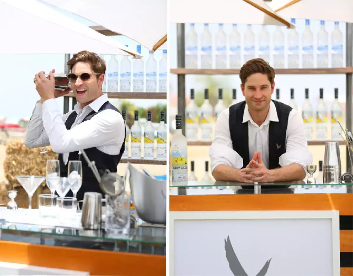 Joe McCanta, CEO de Grey Goose, visitó México durante dos días para dar una clase privada de cómo hacer las mejores mezclas.