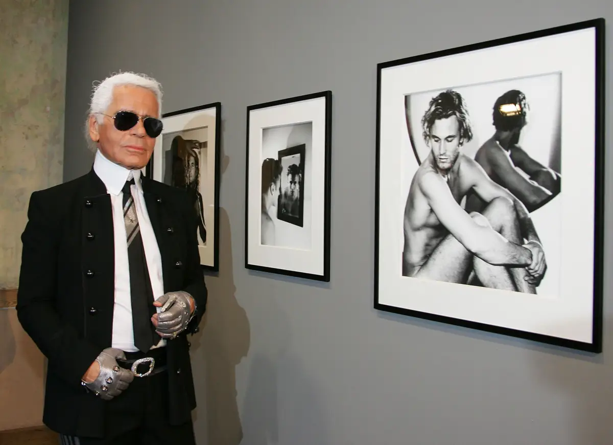 Exhibition Opening With Karl Lagerfeld