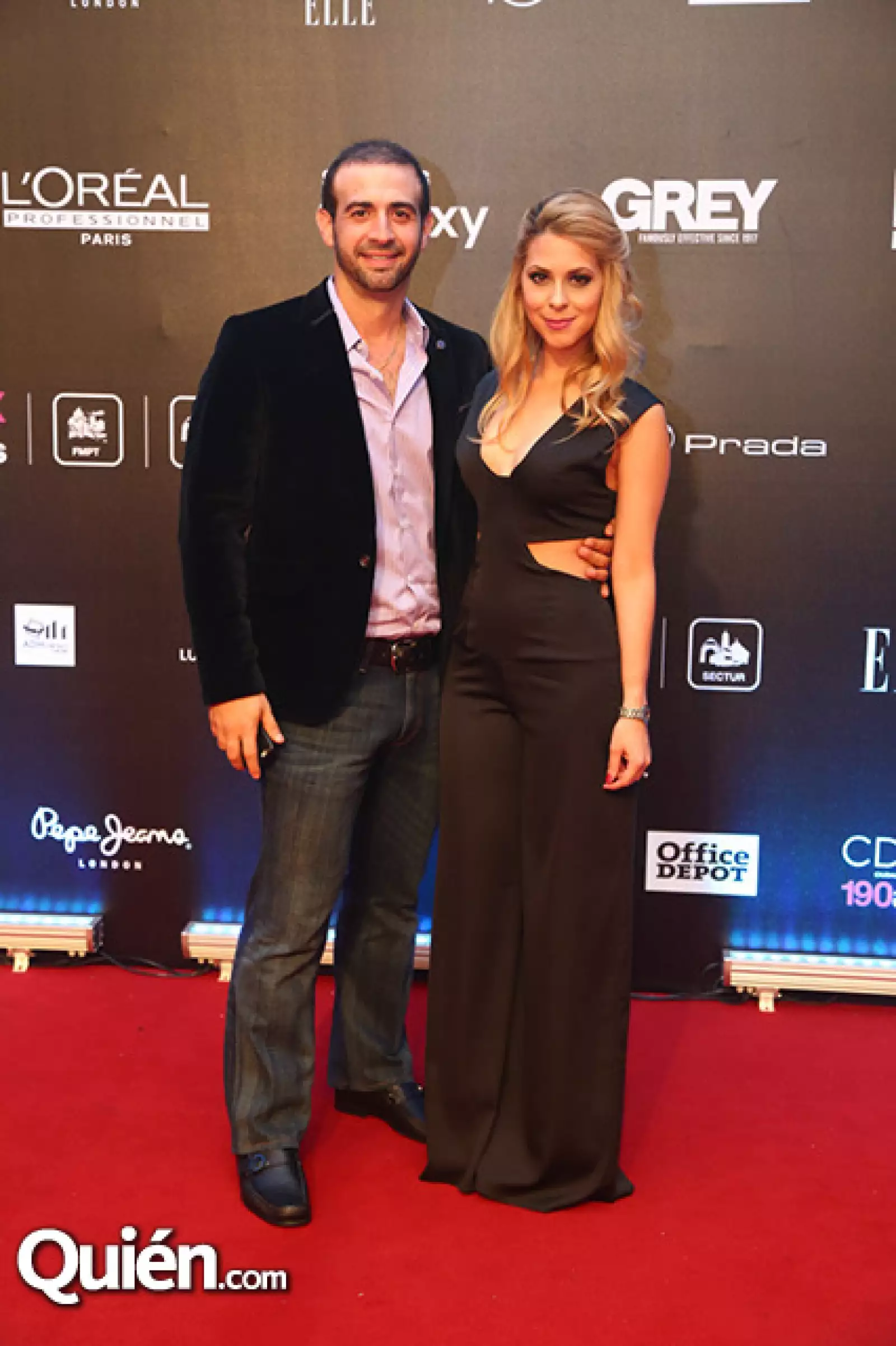 Carlos Abraham y Vero Díaz