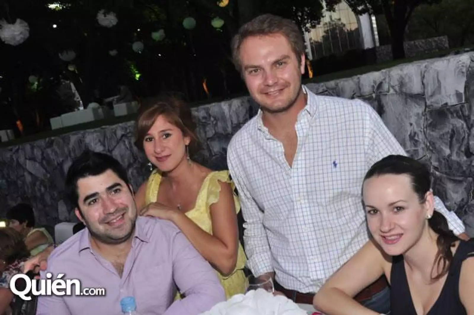 Fernando Cárdenas,María Fernanda Curiel,Guillermo Navarro y Mariana Garza de Navarro