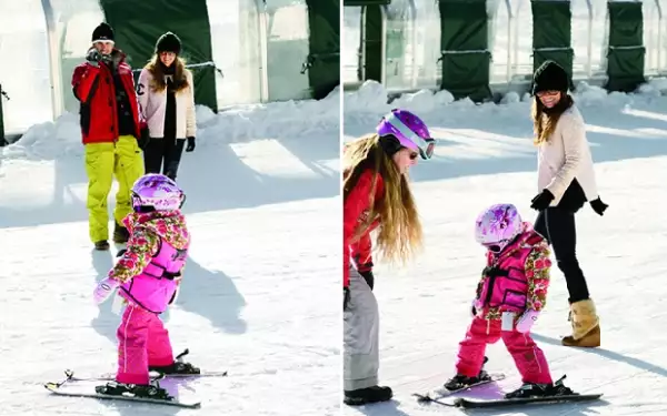 Antonia contó con el apoyo en todo momento de una instructora privada.