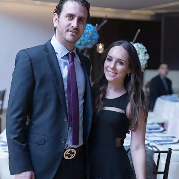 Jonathan Salomón y Daniela Blau