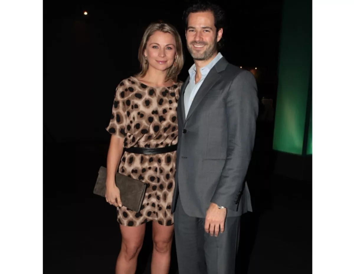 Ludwika Paleta y Emiliano Salinas.