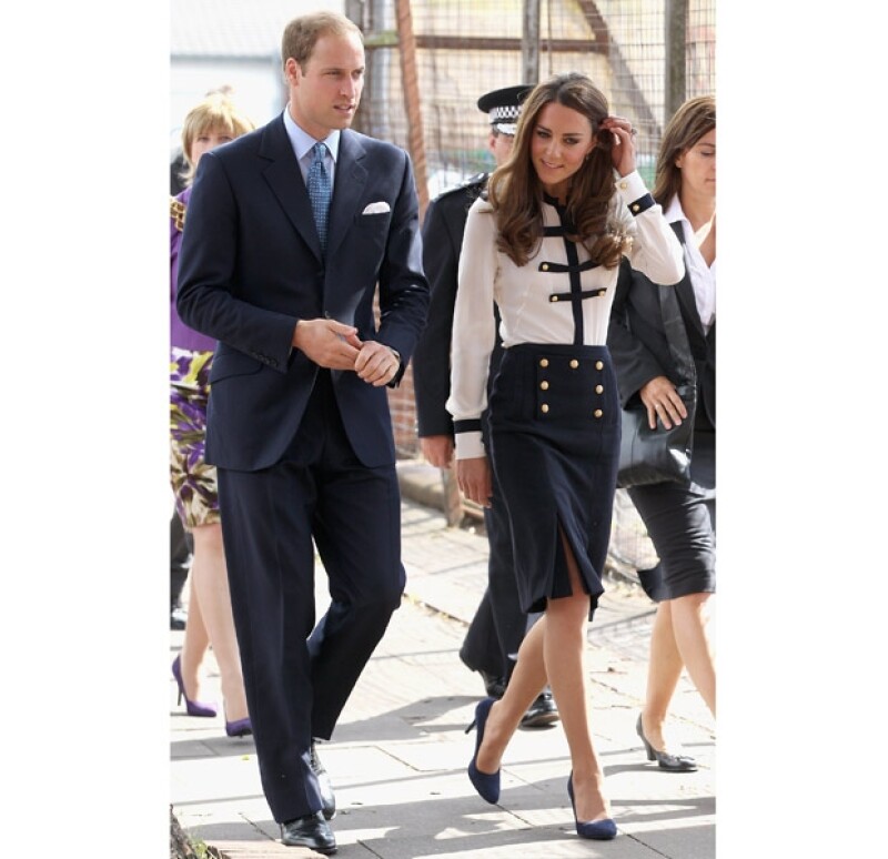 Los Duques de Cambridge se coordinaron perfecto con sus outfits.