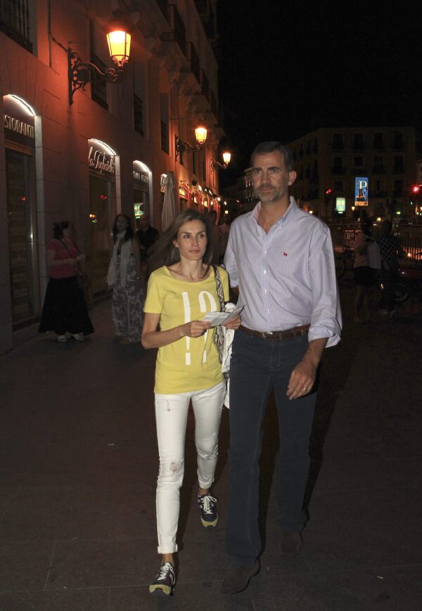 Reina Letizia y rey Felipe