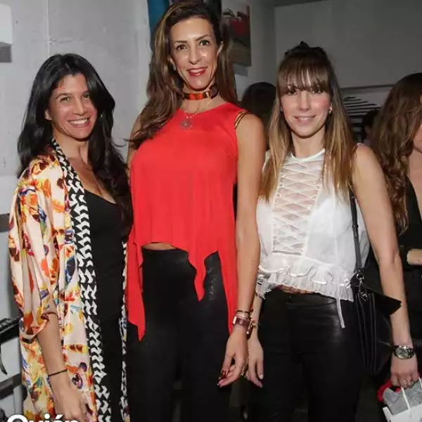 Ana Faría,Celia Daniel y Venus Fabricatore