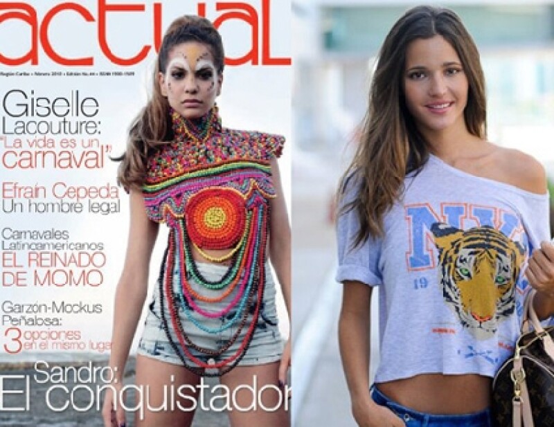 La novia de Puyol, Giselle, y la ex, Malena Costa ¿Quién es más guapa?