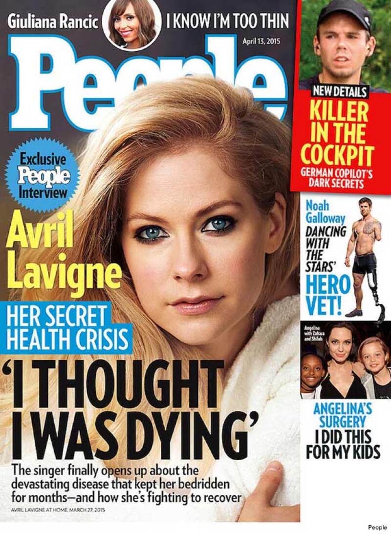 La cantante apareció en la portada de la revista People para contar cómo ha llevado su enfermedad.