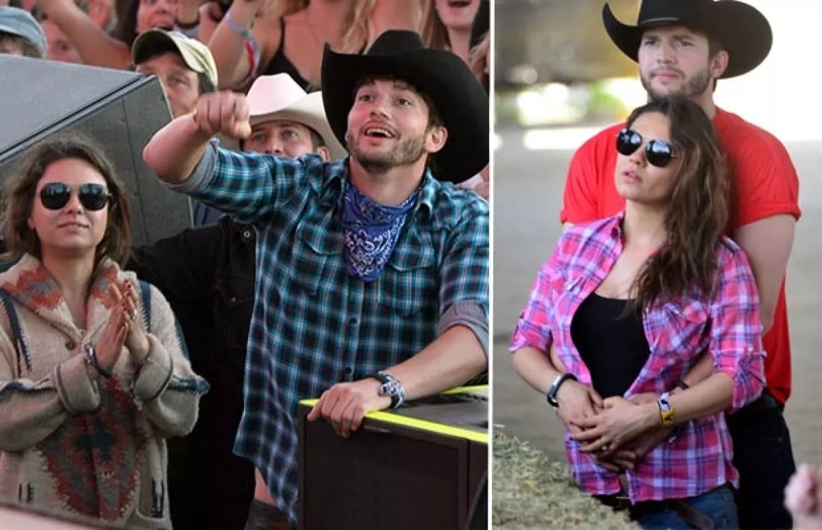 La pareja asistió el festival de Coachella en marzo pasado.