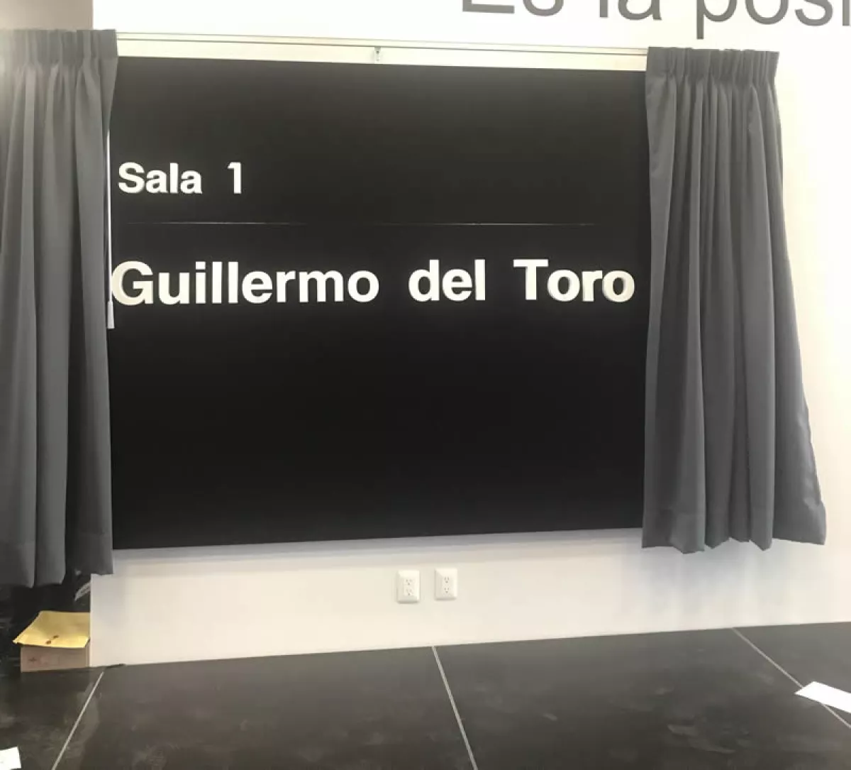 La sala Guillermo del Toro 