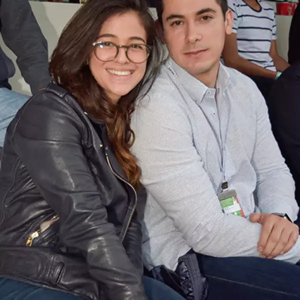 Paulina Beltrán y Santiago Monroy